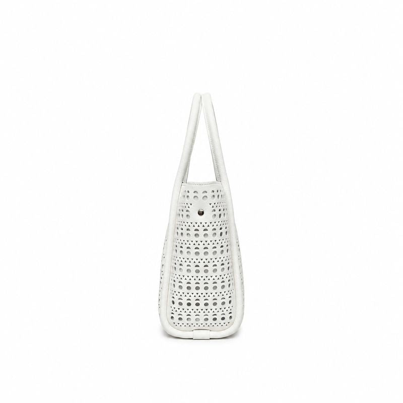 BLACK CAVIAR BAGS - ISABEL 3 PIECE - WHITE