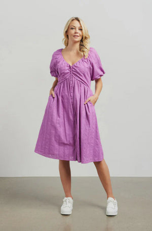 ET ALIA DANIELLA DRESS - ORCHID BRODERIE - EA7000A