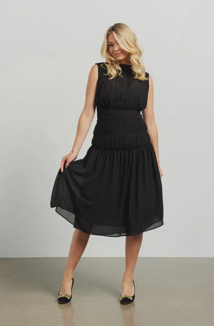 ET ALIA ALEXA DRESS - BLACK - EA7082A