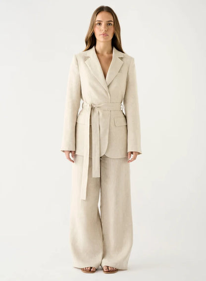 ESMAEE OLIVIA BLAZER - NATURAL