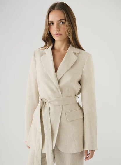 ESMAEE OLIVIA BLAZER - NATURAL