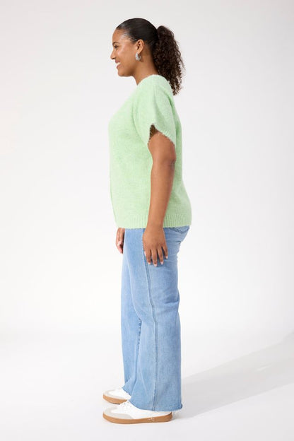 HAVEN VALENZA KNIT VEST - MINT