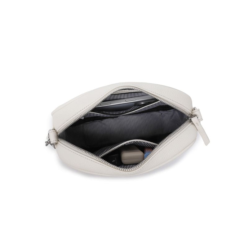 BLACK CAVIAR BAGS - INDIE CROSSBODY - WHITE