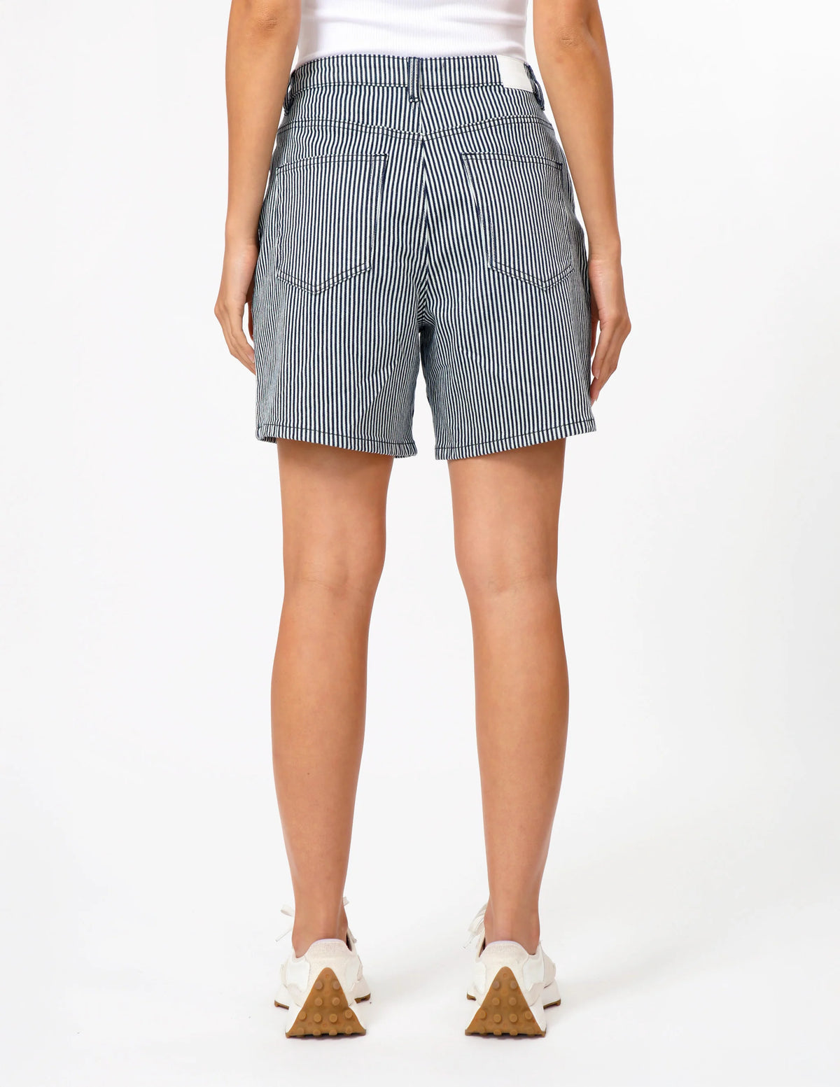 STELLA & GEMMA EMILY SHORT - NAVY/WHITE STRIPE