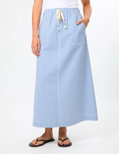 STELLA & GEMMA LEENA SKIRT - SKY STRIPE