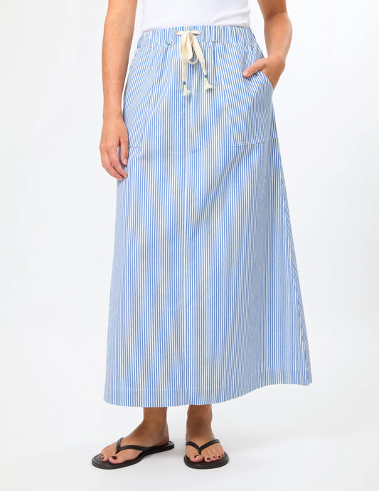 STELLA & GEMMA LEENA SKIRT - SKY STRIPE