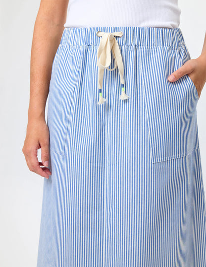 STELLA & GEMMA LEENA SKIRT - SKY STRIPE