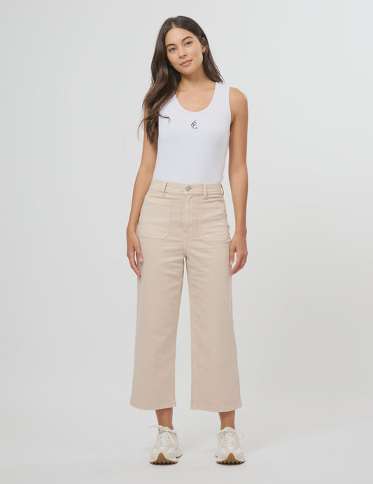 STELLA & GEMMA DINA PANT - BONE