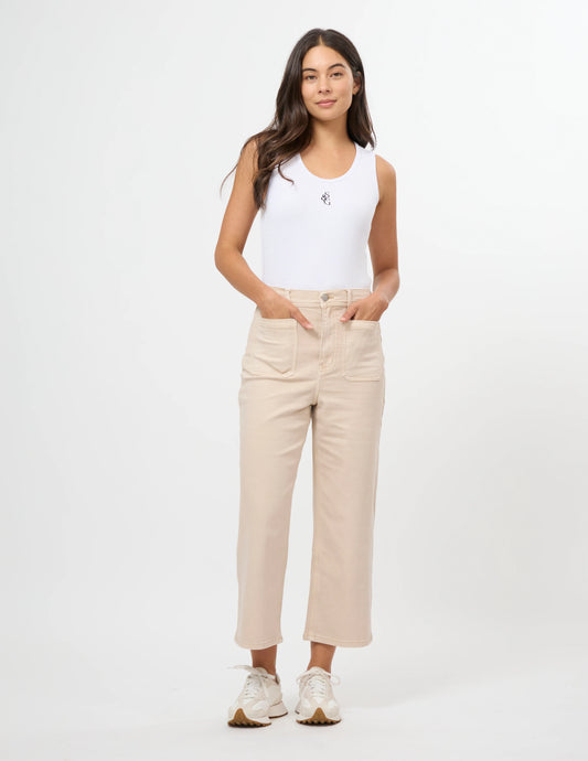 STELLA & GEMMA DINA PANT - BONE