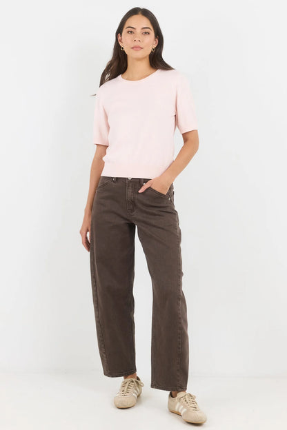 STORIES BE TOLD - EDITION KNIT TEE - BLUSH