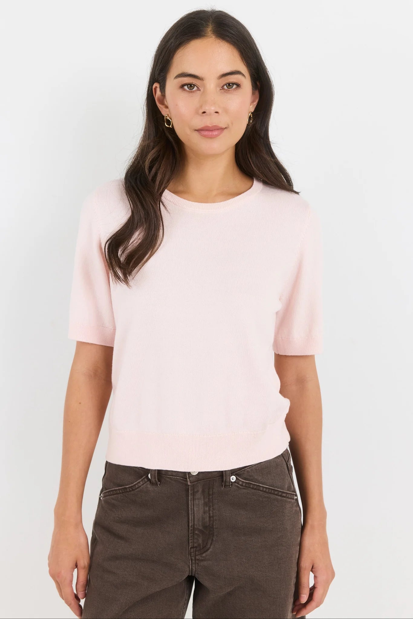 STORIES BE TOLD - EDITION KNIT TEE - BLUSH