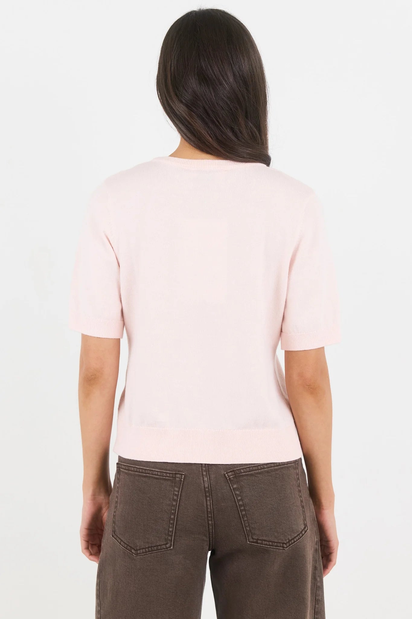 STORIES BE TOLD - EDITION KNIT TEE - BLUSH
