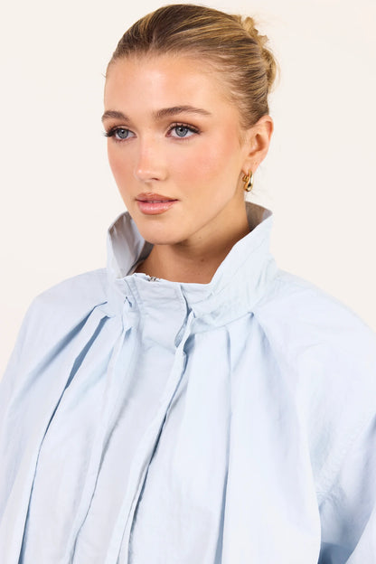 STORIES BE TOLD - ELEMENT BOMBER JACKET - ICE BLUE