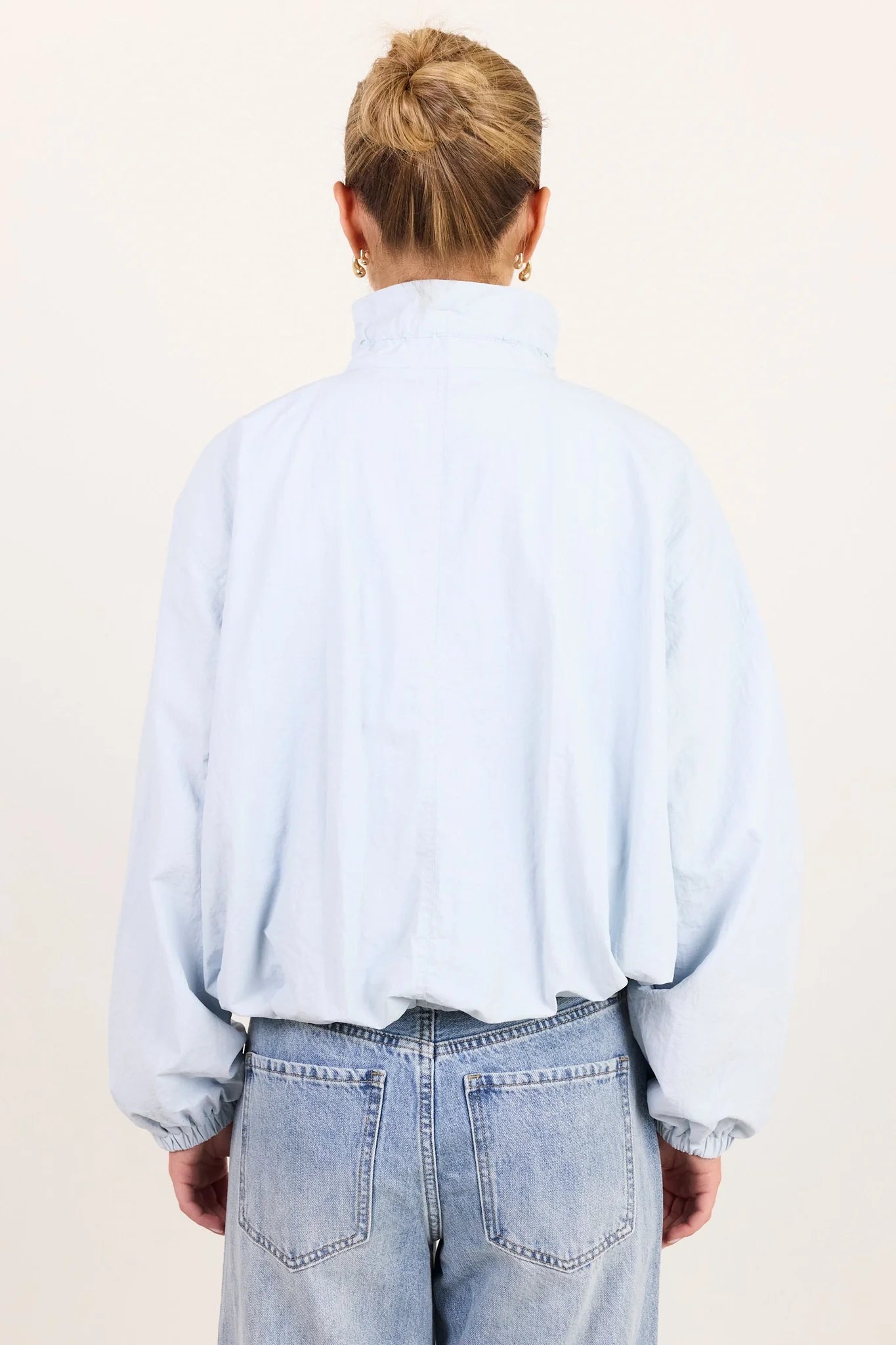 STORIES BE TOLD - ELEMENT BOMBER JACKET - ICE BLUE