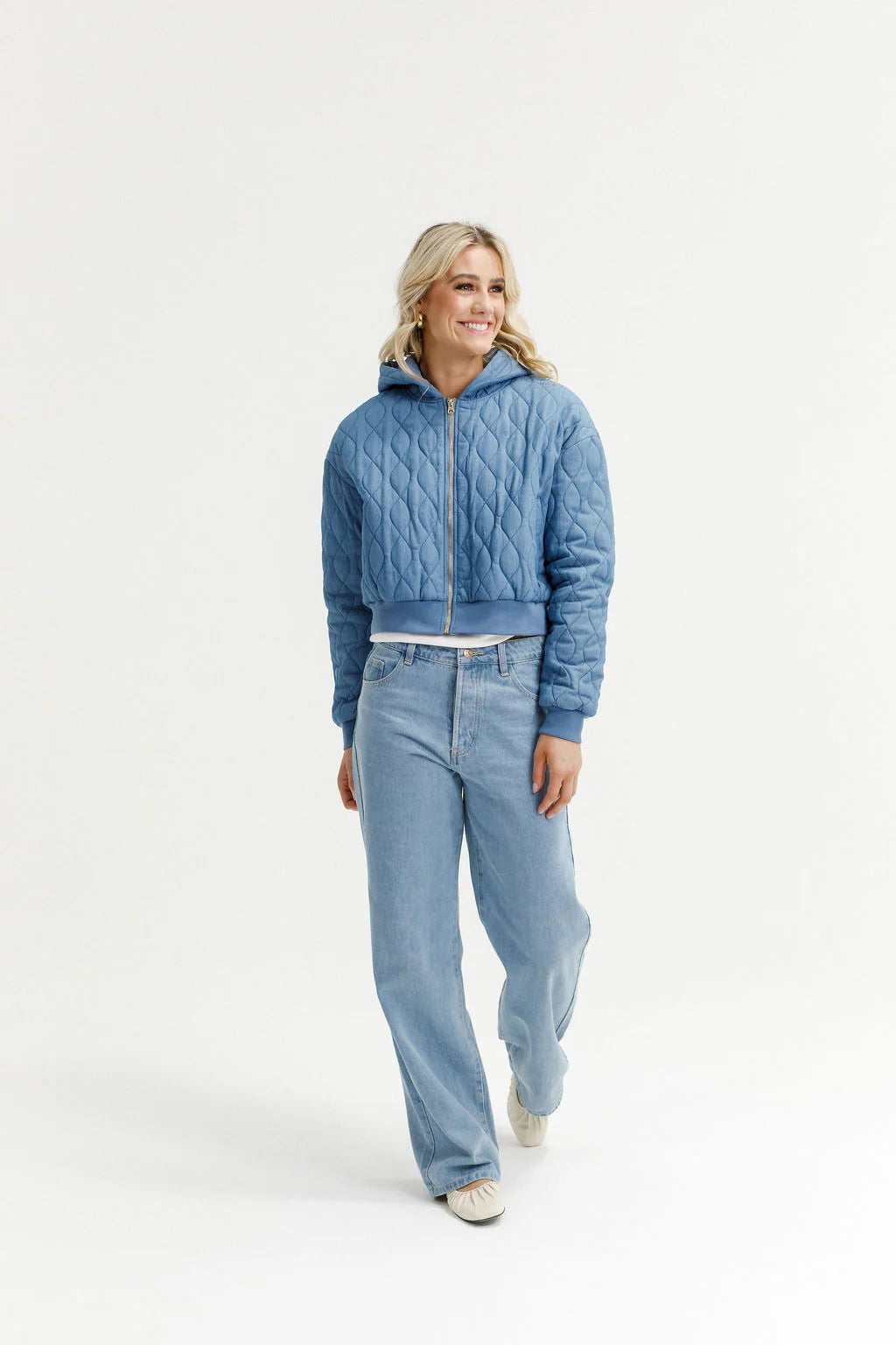 HOME-LEE EMILY JACKET - SAPPHIRE