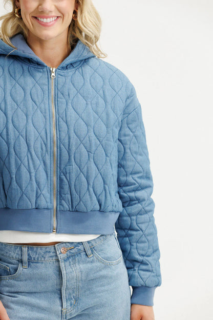 HOME-LEE EMILY JACKET - SAPPHIRE