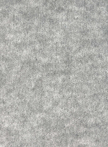 ESMAEE WHISPER V NECK SWEATER - SILVER