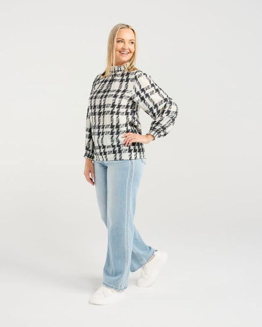ZAFINA IRENE TOP - STITCH