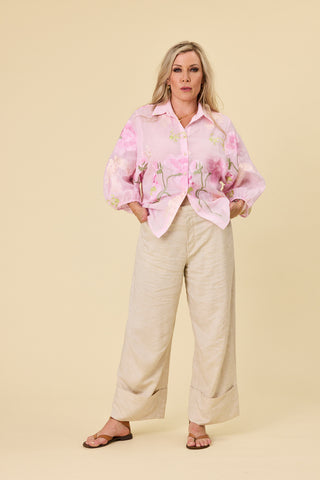 LIBERTINE THE LABEL - BELLE BLOUSE - MARSHMALLOW