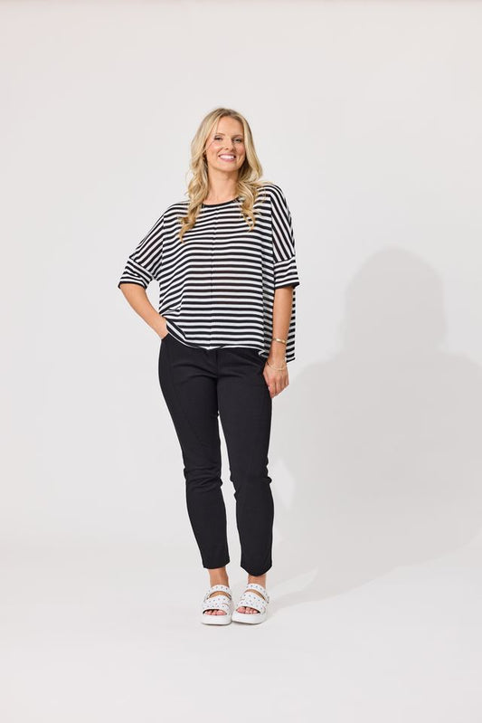 LEMON TREE DESIGN - CANDELA KNIT - WHITE BLACK