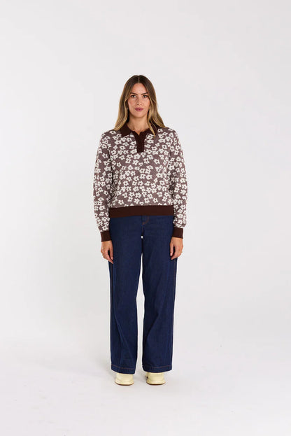 THING THING FAIRPLAY JUMPER - CHOC RIPPLE