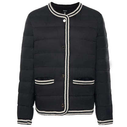 MOKE NZ FERN DOWN JACKET - BLACK