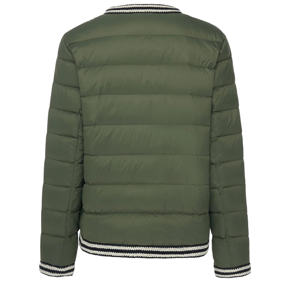 MOKE NZ FERN DOWN JACKET - OLIVE GREEN
