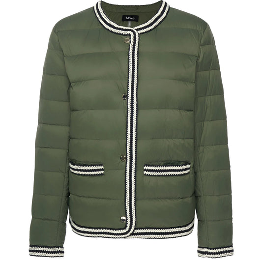MOKE NZ FERN DOWN JACKET - OLIVE GREEN