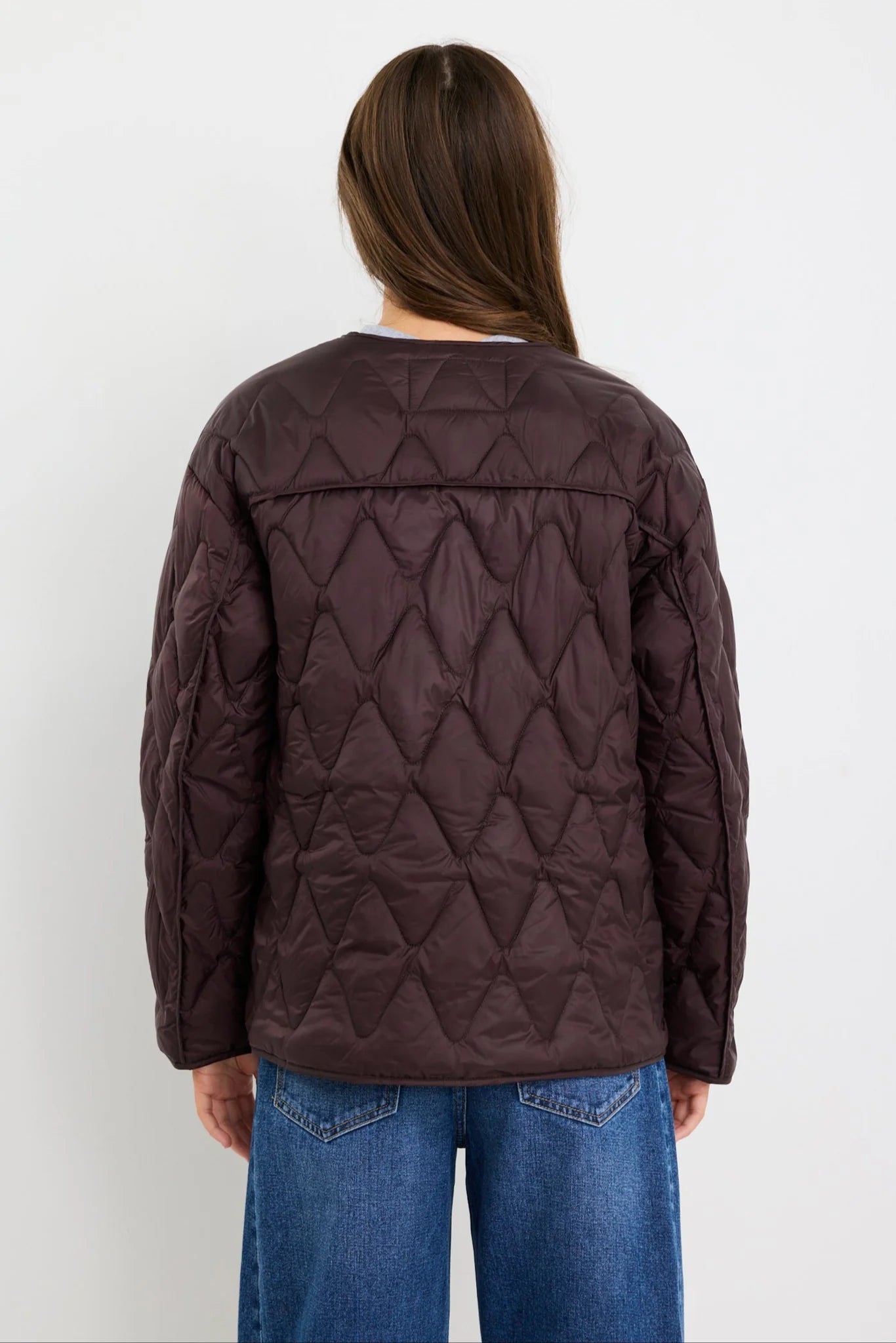 STORIES TO BE TOLD FRANKLY PUFFER JACKET - CHOCOLATE
