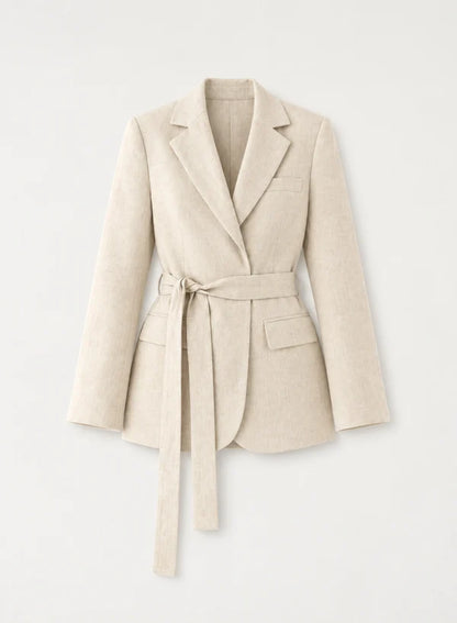 ESMAEE OLIVIA BLAZER - NATURAL