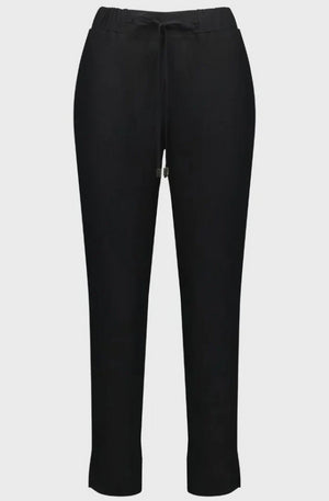 MOKE NZ - GOLDIE LINEN PANT - BLACK - GOLDIEBLK