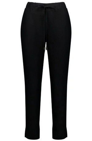 MOKE NZ - GOLDIE LINEN PANT - BLACK - GOLDIEBLK