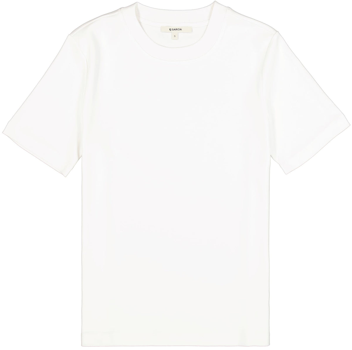 GARCIA INTERLOCK T-SHIRT - WHITE