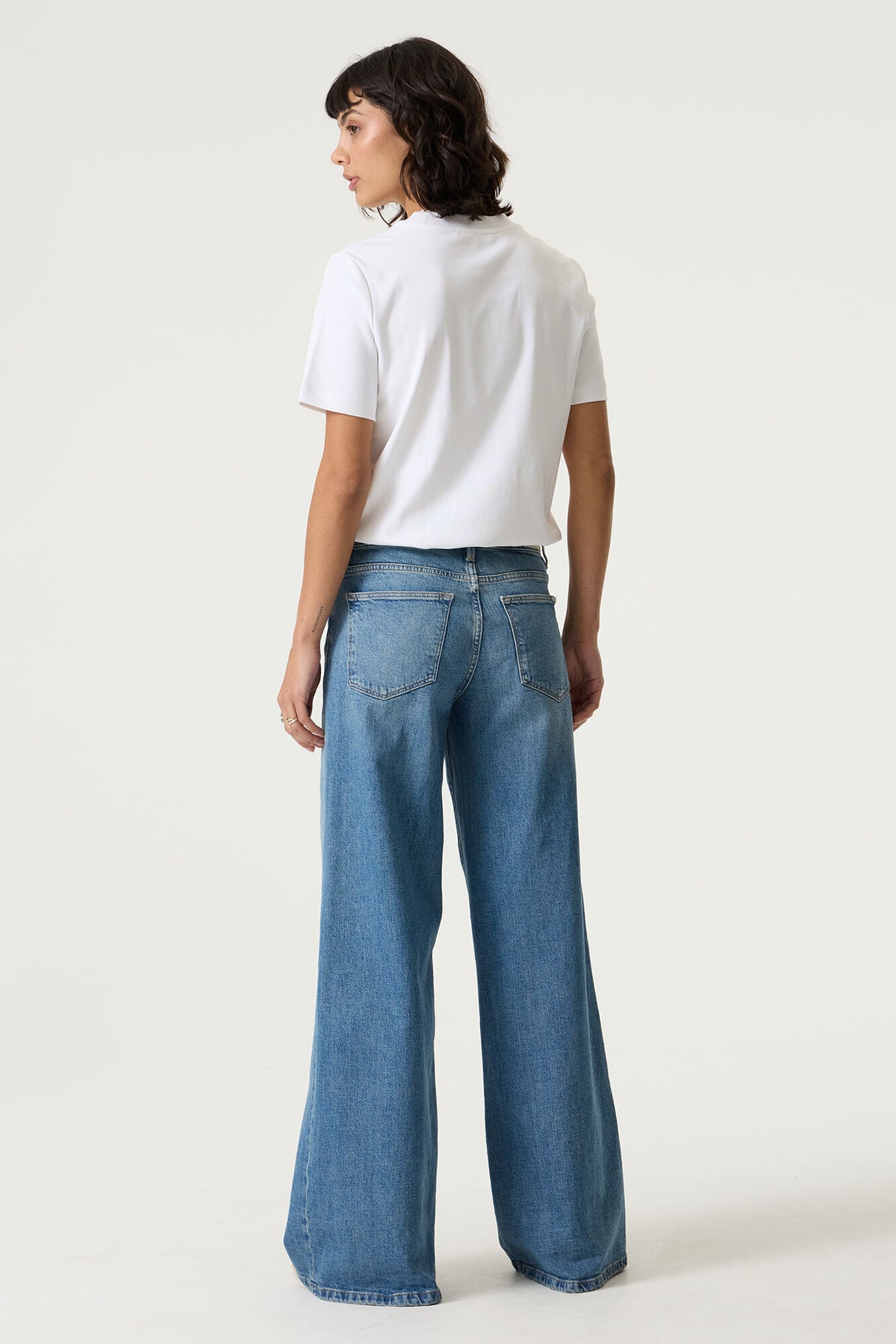 GARCIA INTERLOCK T-SHIRT - WHITE