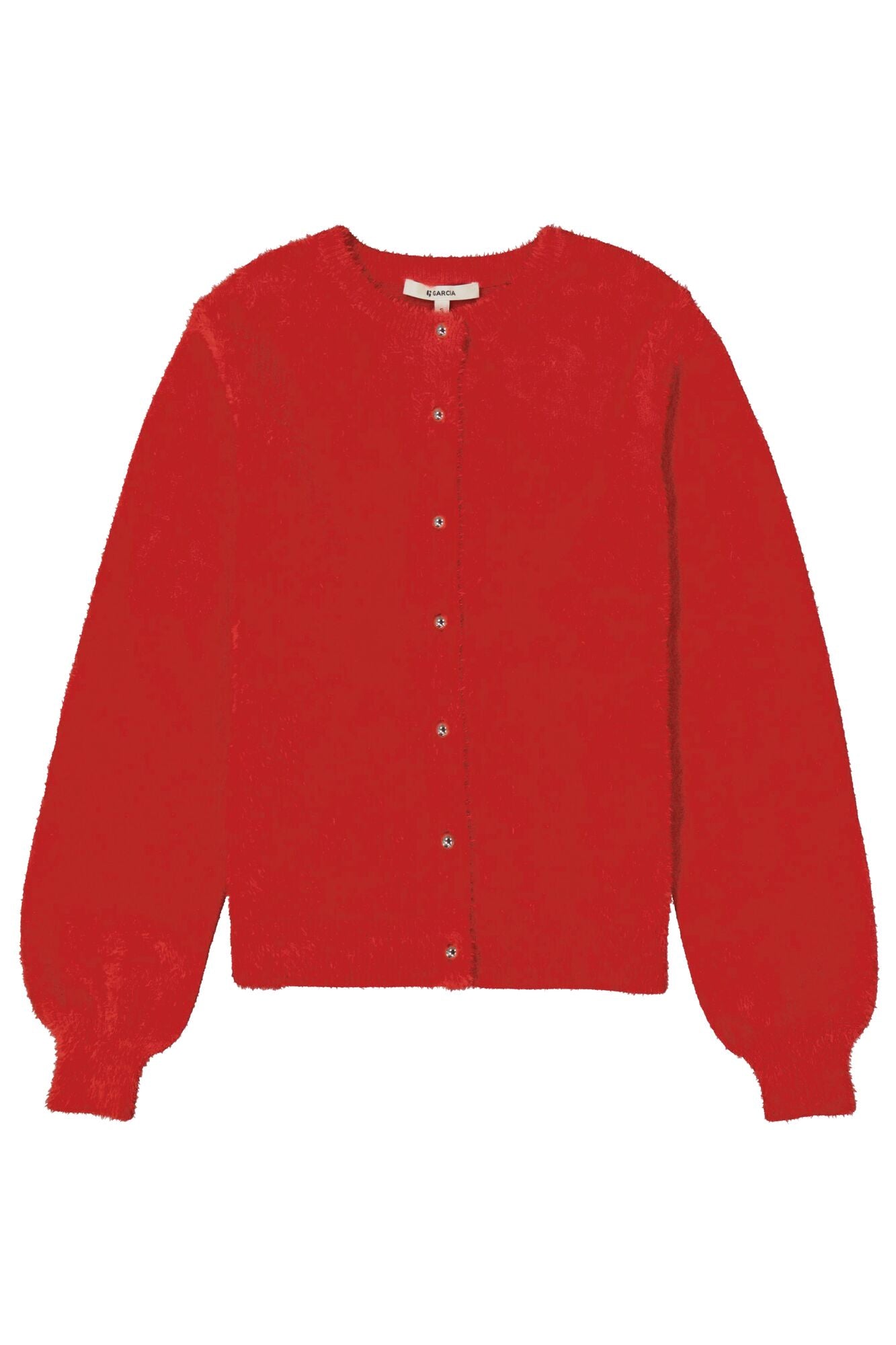 GARCIA LADIES CARDIGAN - RED