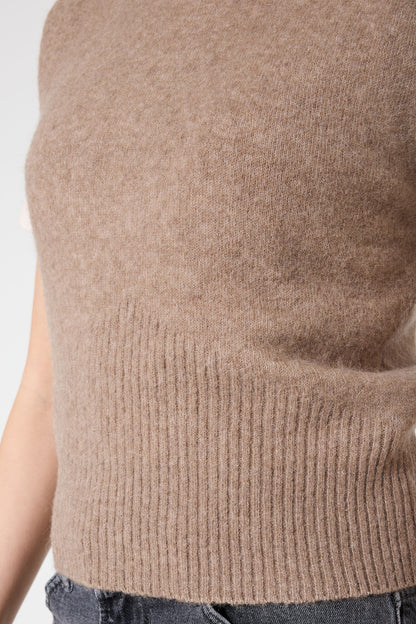 GARCIA LADIES VEST - TAUPE