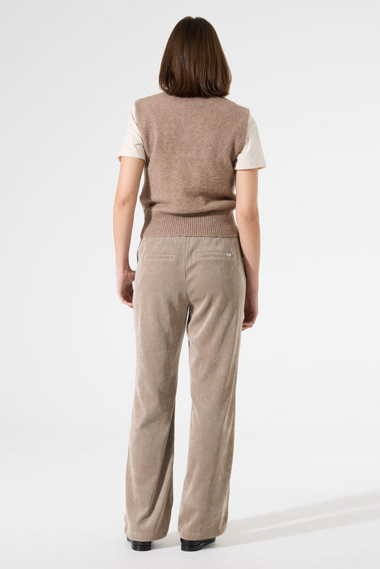 GARCIA LADIES VEST - TAUPE