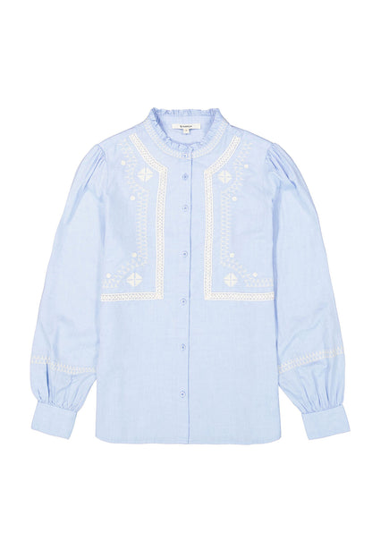 GARCIA BLOUSE - BLUE PROVENCE