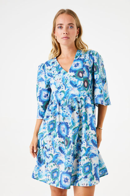 GARCIA BLUE WAVE DRESS - BLUE WAVE