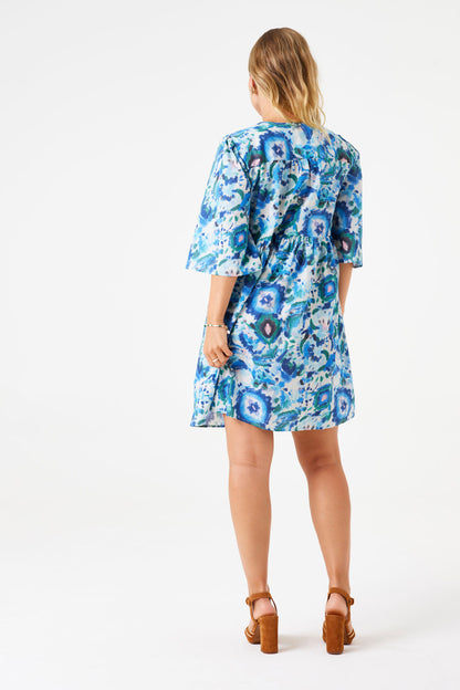 GARCIA BLUE WAVE DRESS - BLUE WAVE