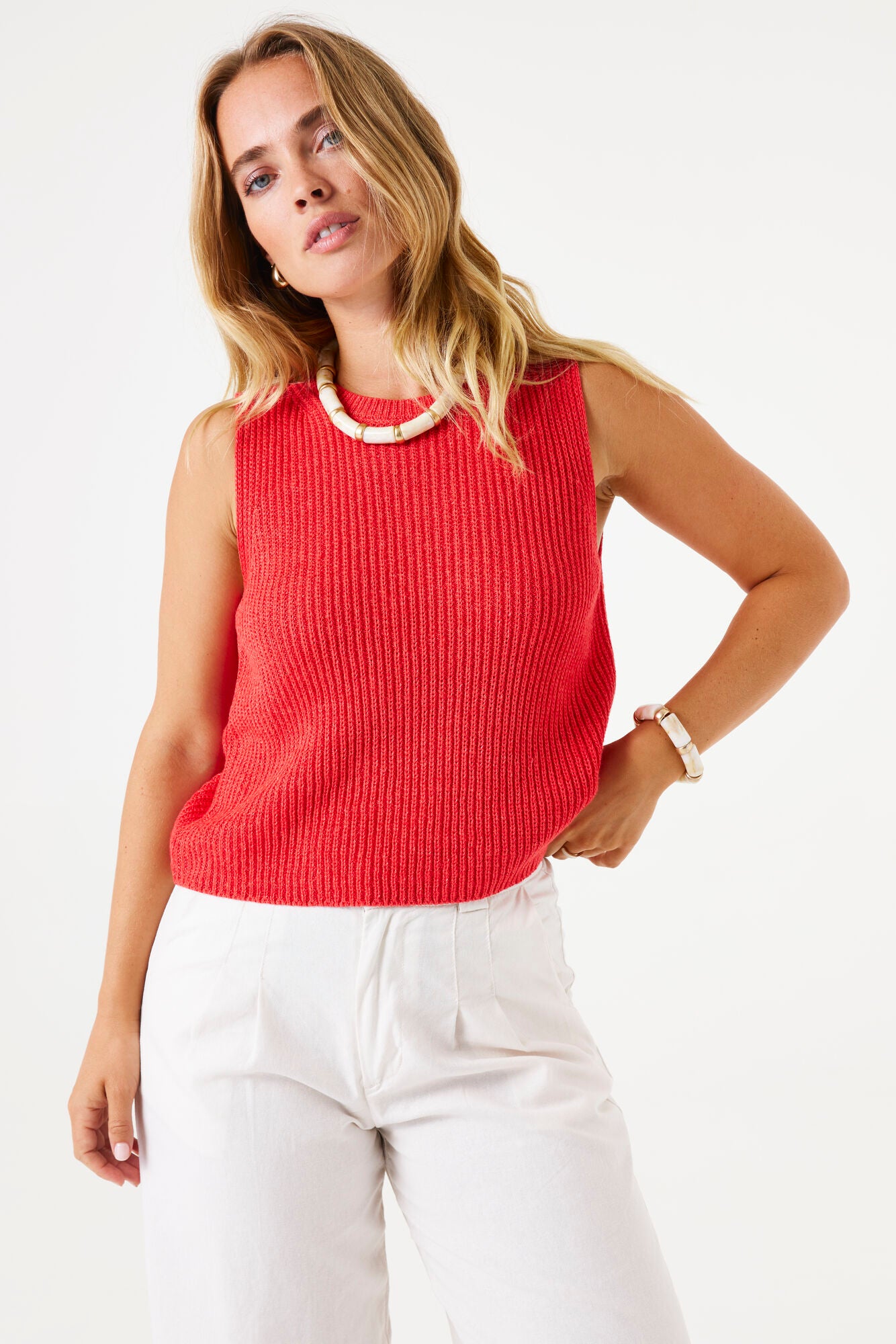 GARCIA SINGLET TOP - RUBY RED