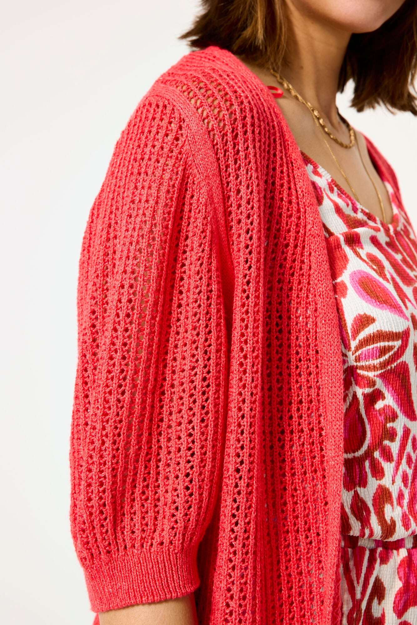 GARCIA CARDIGAN - RUBY RED