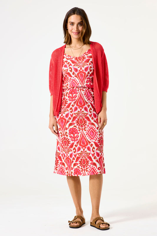 GARCIA CARDIGAN - RUBY RED