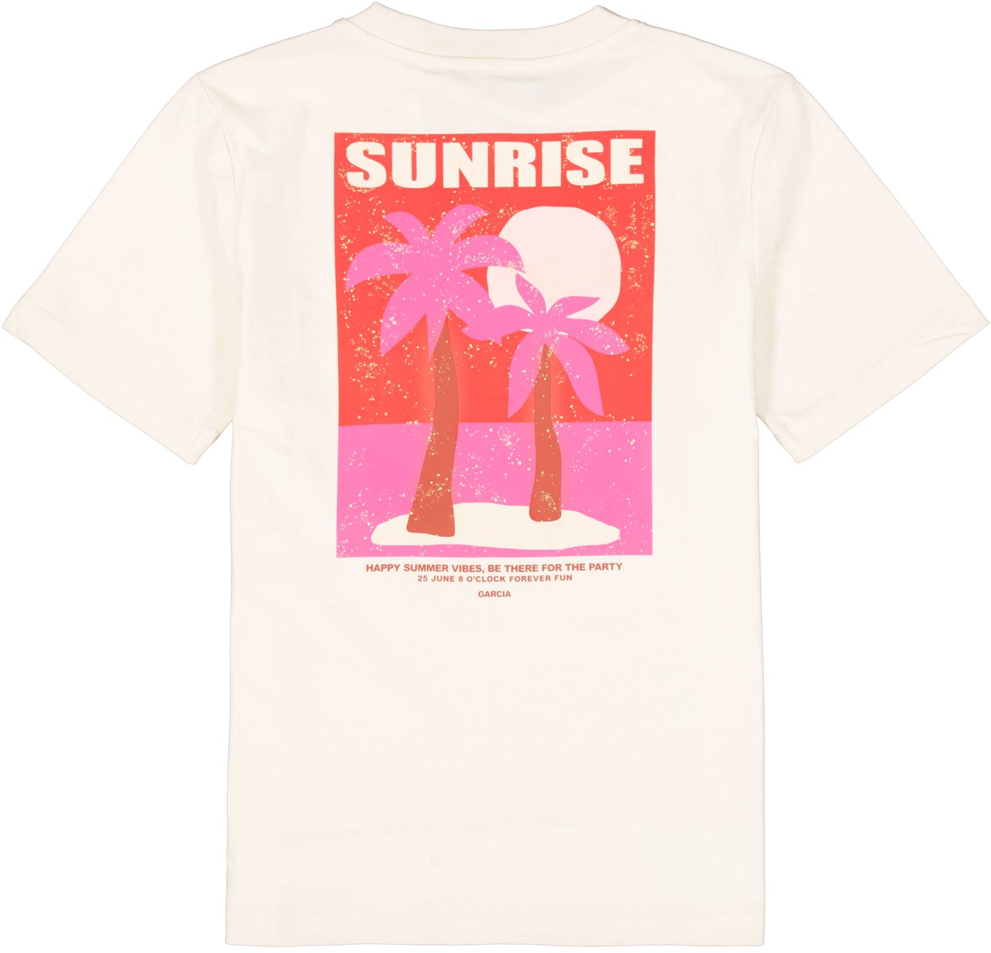 GARCIA SUNRISE TEE SHIRT - OFF WHITE