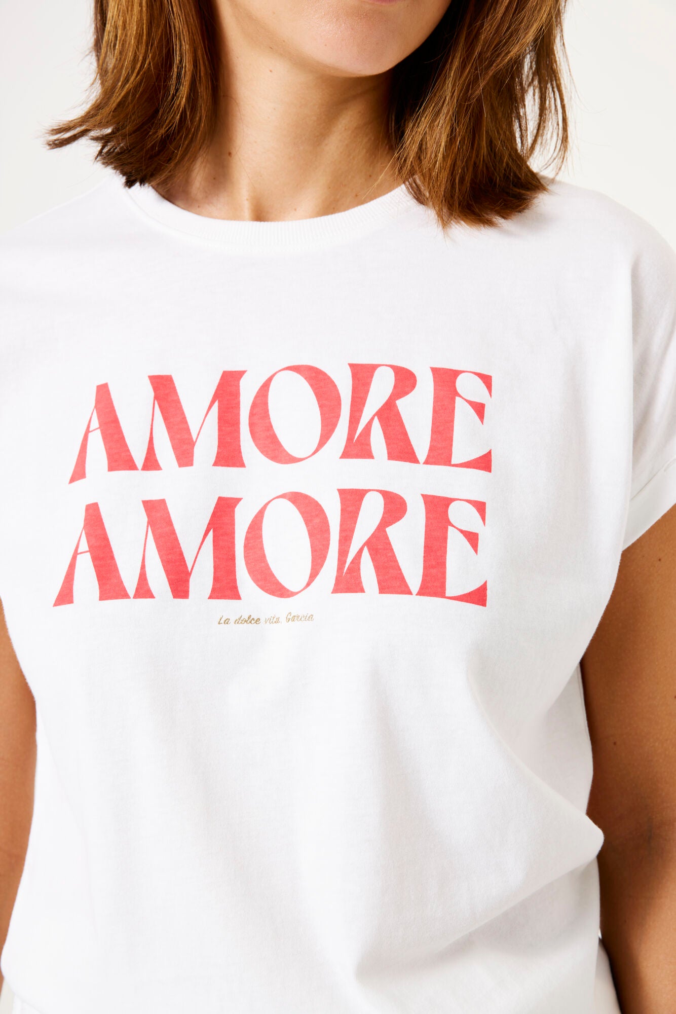 GARCIA AMORE TEE - OFF WHITE