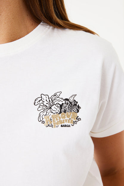 GARCIA TEE-SHIRT - OFF WHITE / WHITE