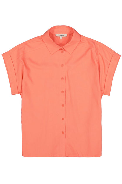 GARCIA CORAL BLOUSE - CORAL CRUSH