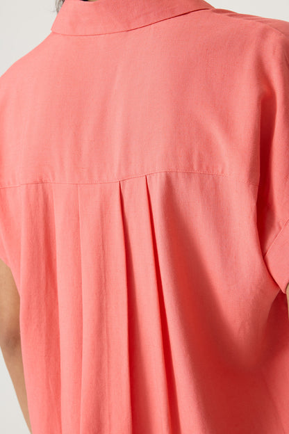 GARCIA CORAL BLOUSE - CORAL CRUSH