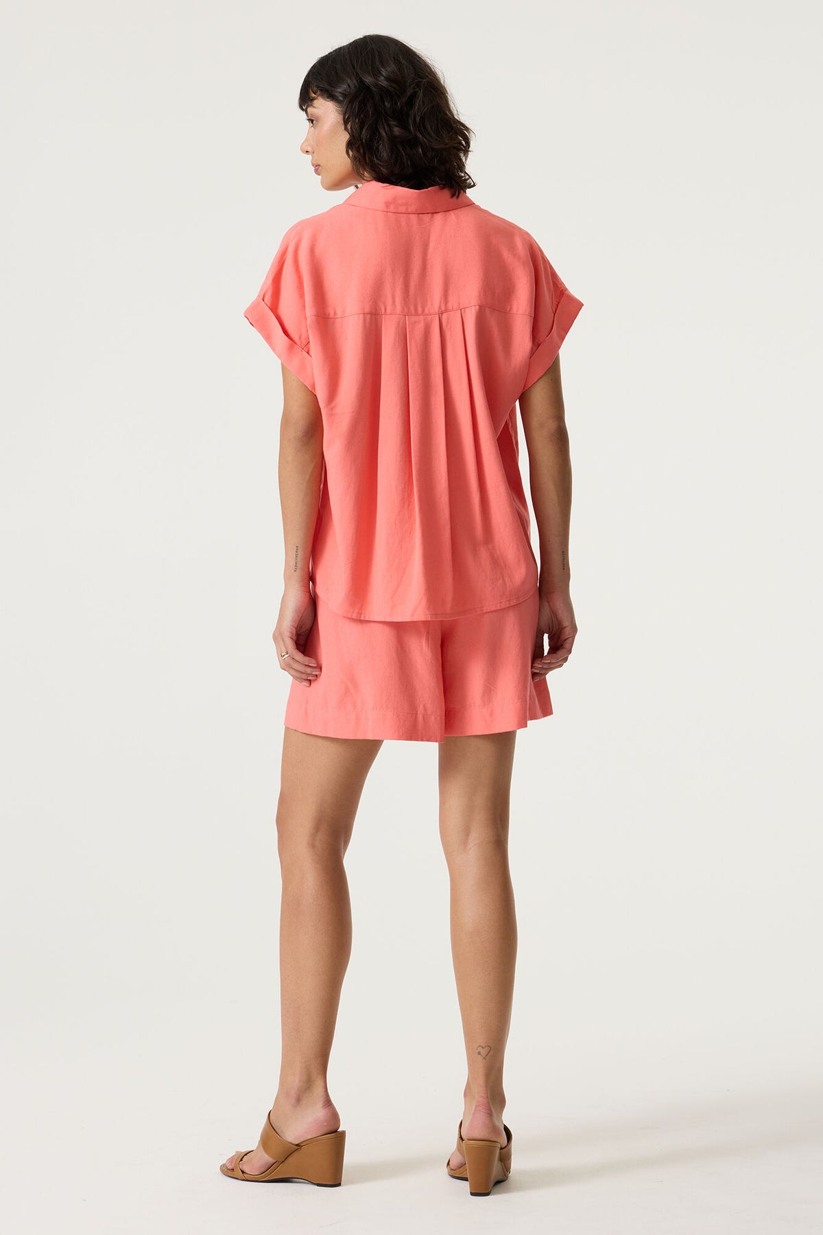 GARCIA CORAL BLOUSE - CORAL CRUSH