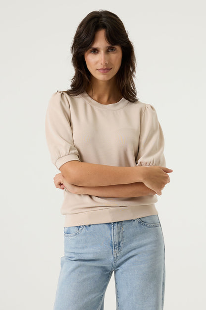 GARCIA SWEAT-ROCK TEE - ROCK BEIGE
